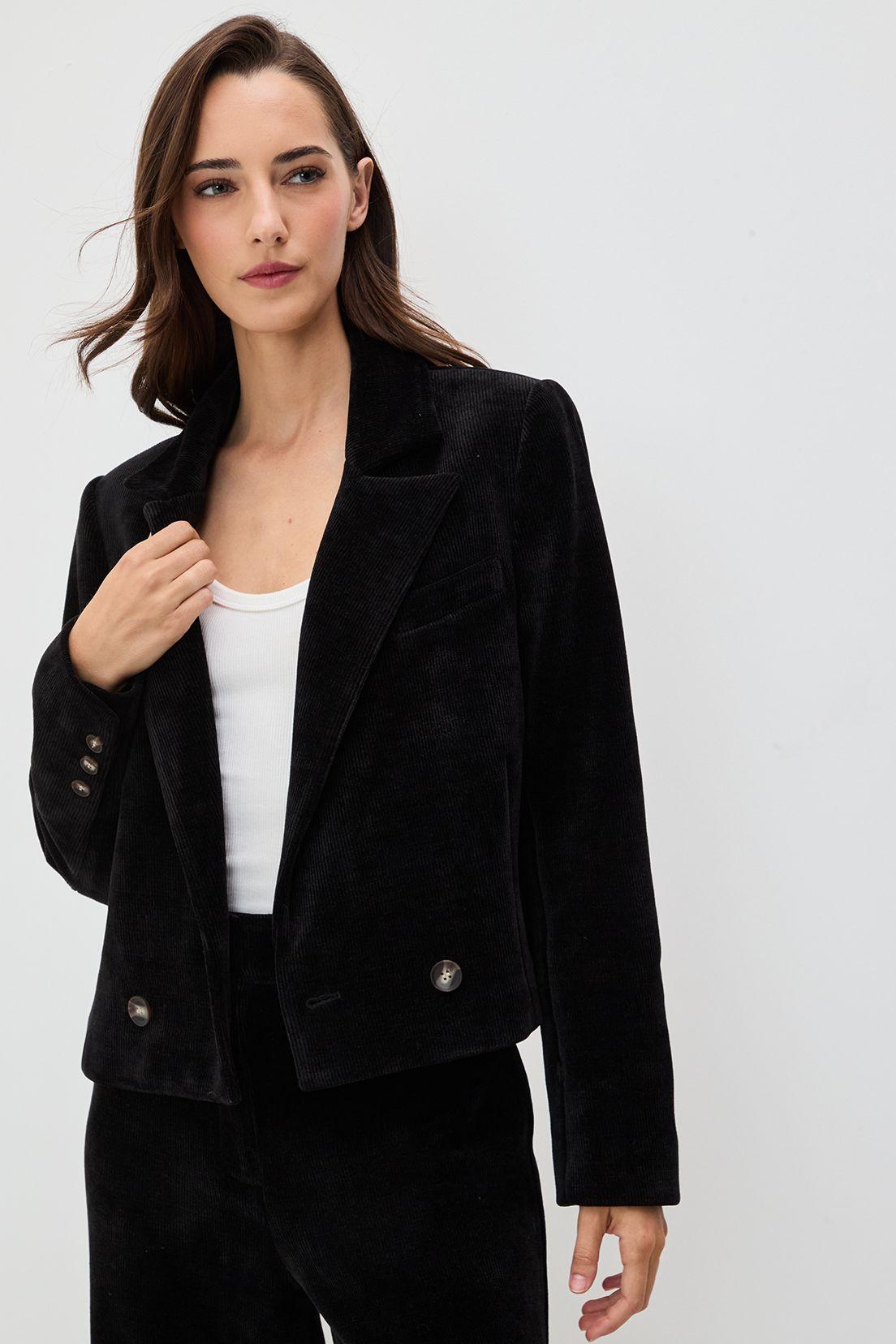 Blazer Liso Negro 16020125017102-0
