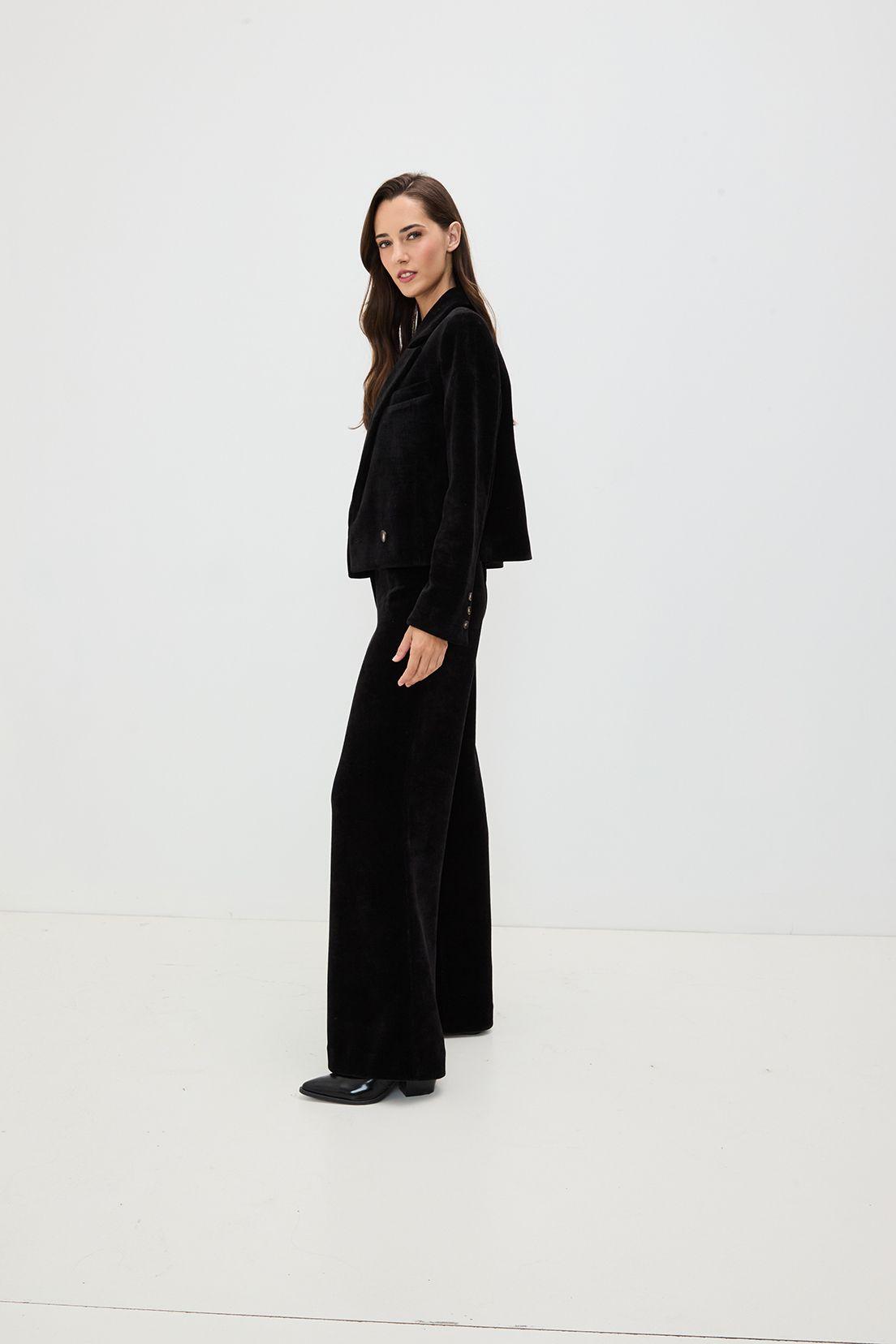 Blazer Liso Negro 16020125017102-2