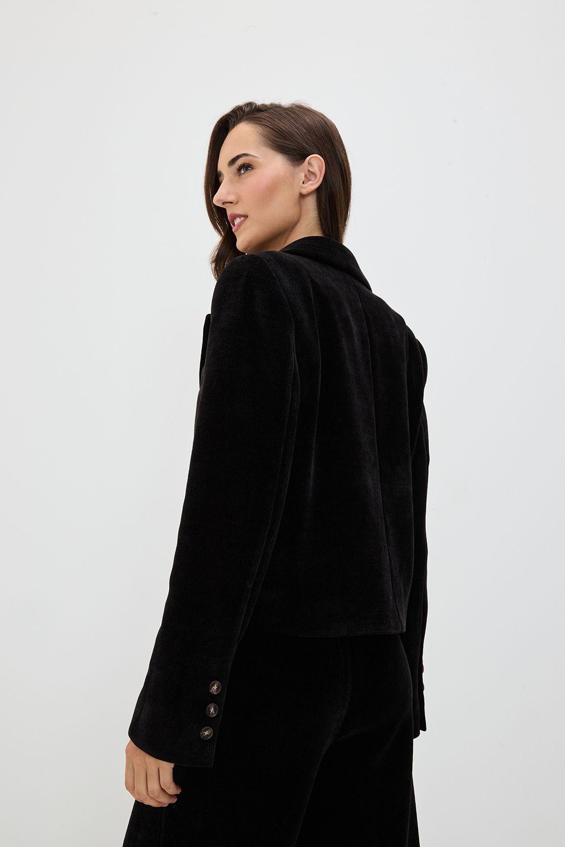 Blazer Liso Negro 16020125017102-3