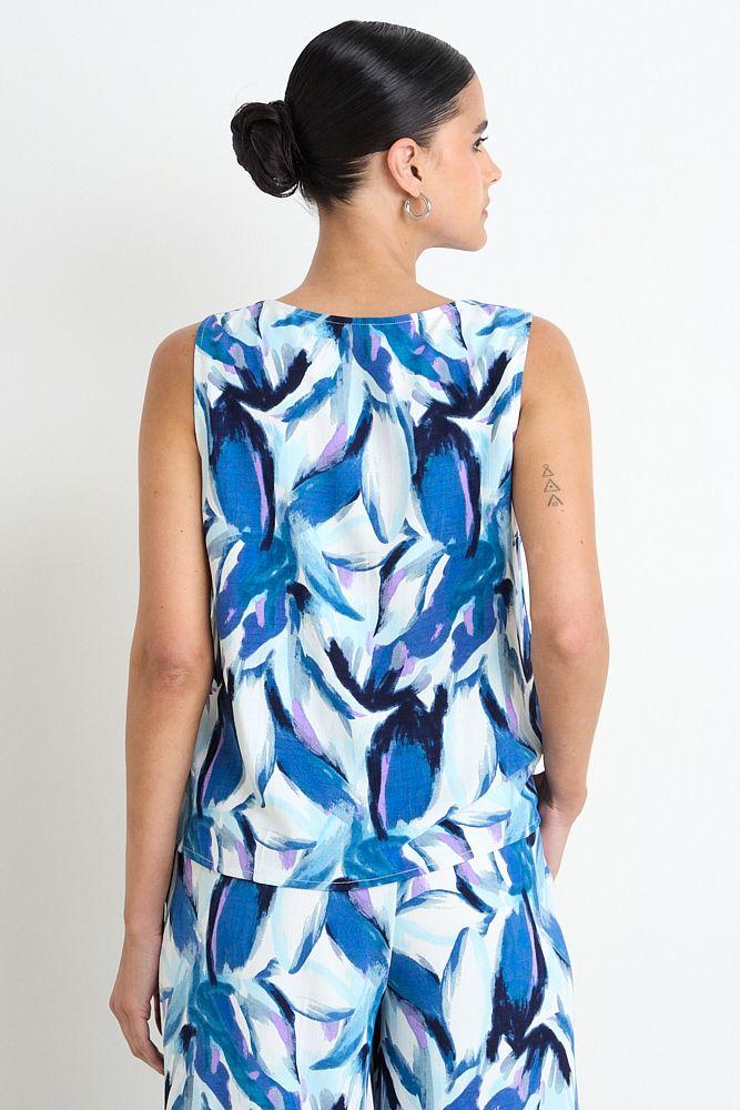 Blusa Fantasia Cuello En V Crudo Ash 14107225057105-2