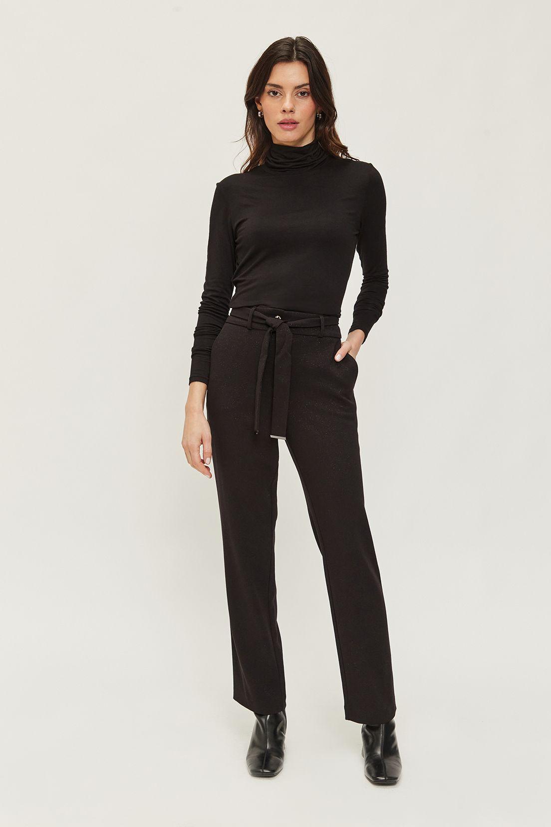 Pantalon Liso Negro Ash 11007224051102-4