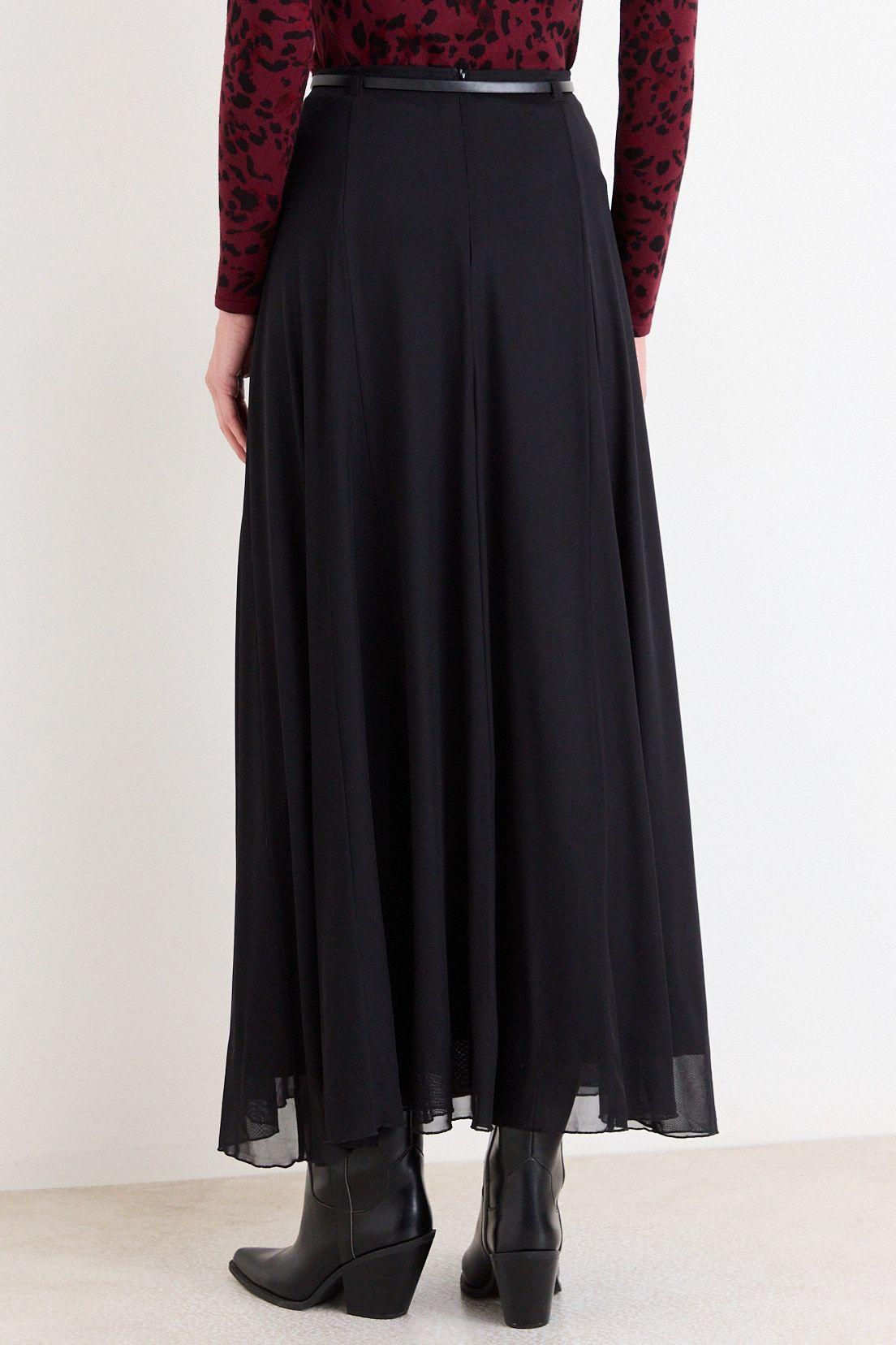 Falda Larga Negro Ash 12407226050102-3