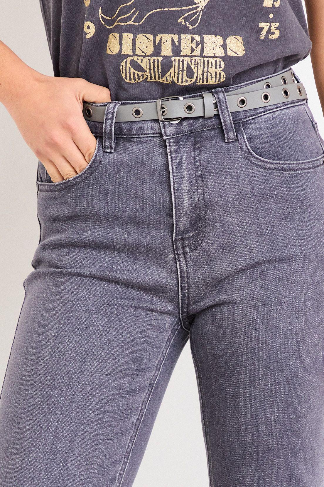 Jeans Liso Gris iO 11320226001113-2