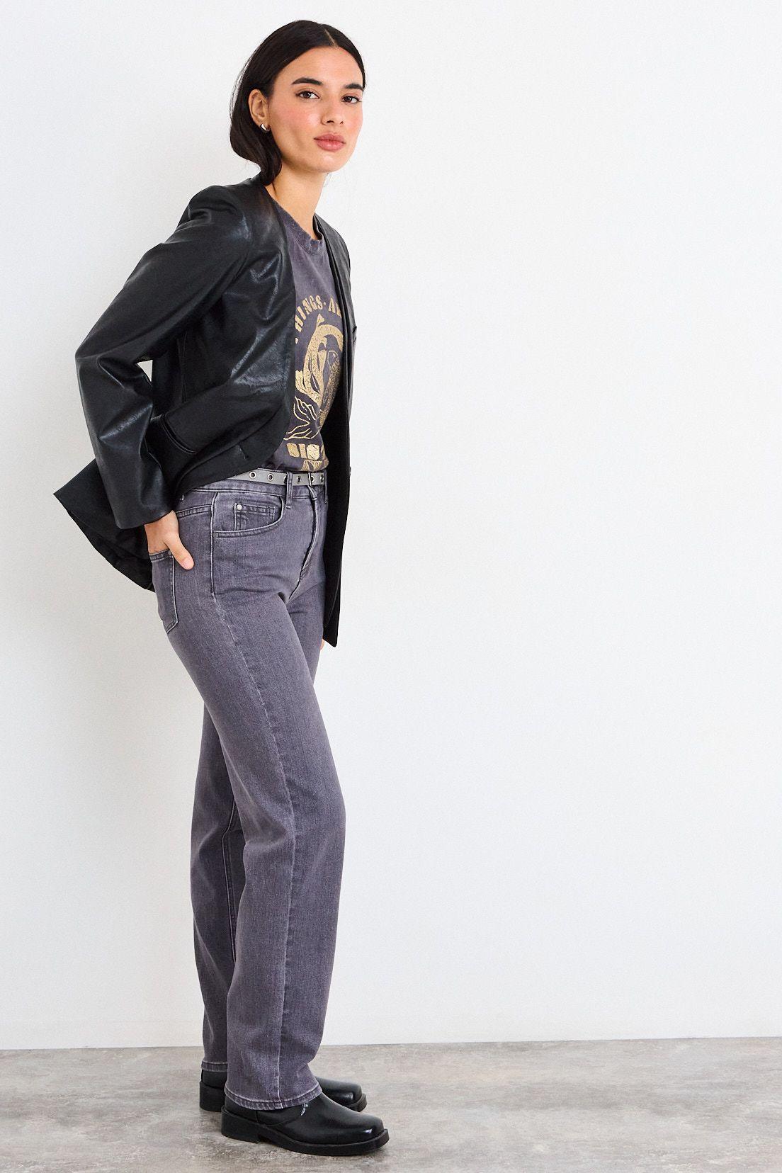 Jeans Liso Gris iO 11320226001113-4