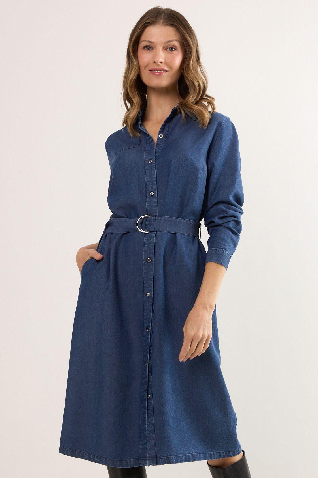 Vestido Liso Azul Ma Griffe 13002225002104-1