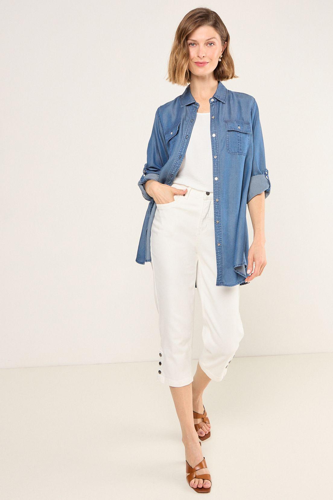 Blusa Lisa Azul Ma Griffe 14004225080104-3