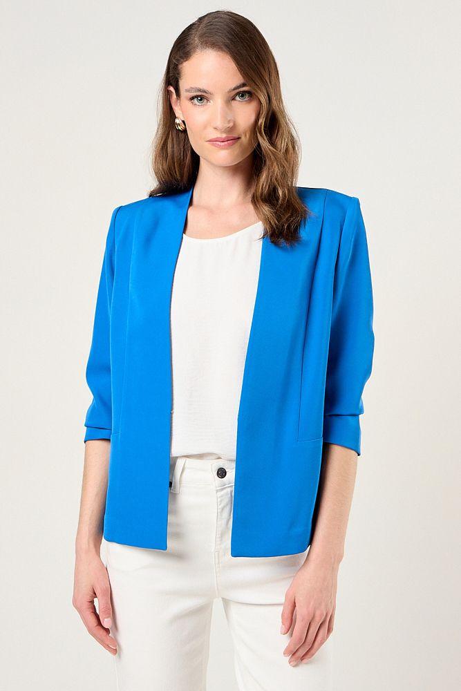 Blazer Liso Azul Ma Griffe 16004225034134-0