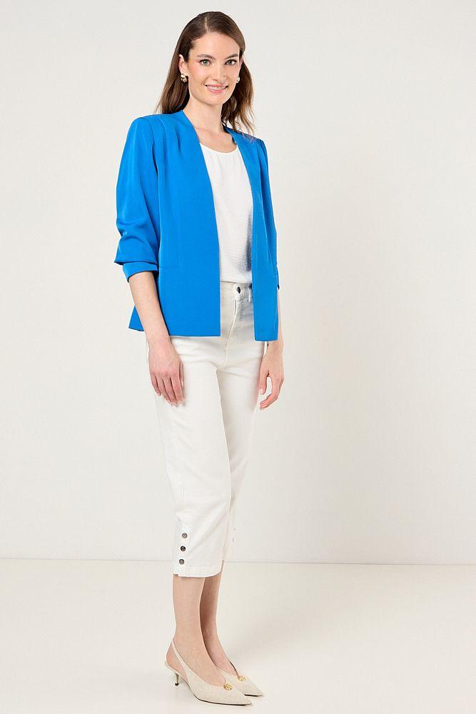 Blazer Liso Azul Ma Griffe 16004225034134-3