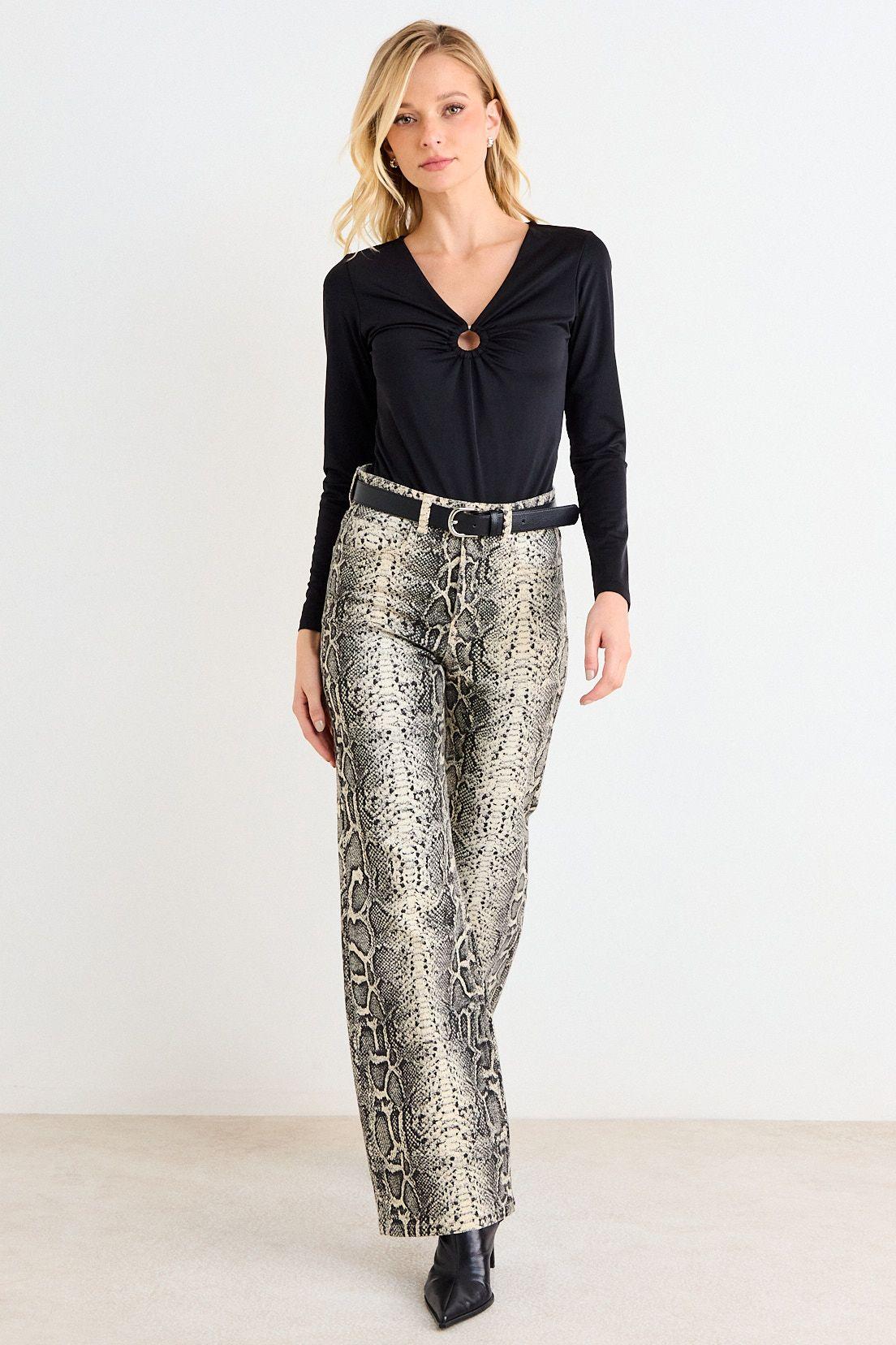 Body Liso Manga Larga Negro Ash 14207225005102-3