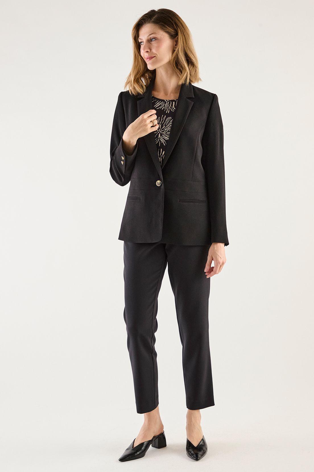Blazer Liso Negro 16004125003102-0