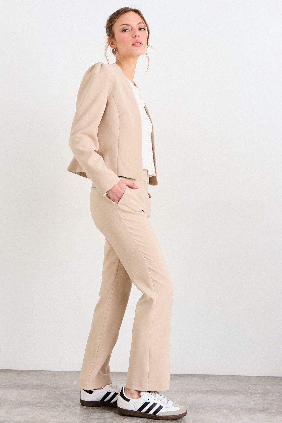 Blazer Liso Beige iO 16020226004106-4
