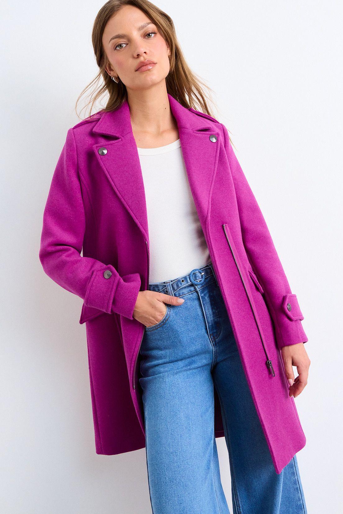 Chaqueton Liso Fucsia iO 17220126008116-0