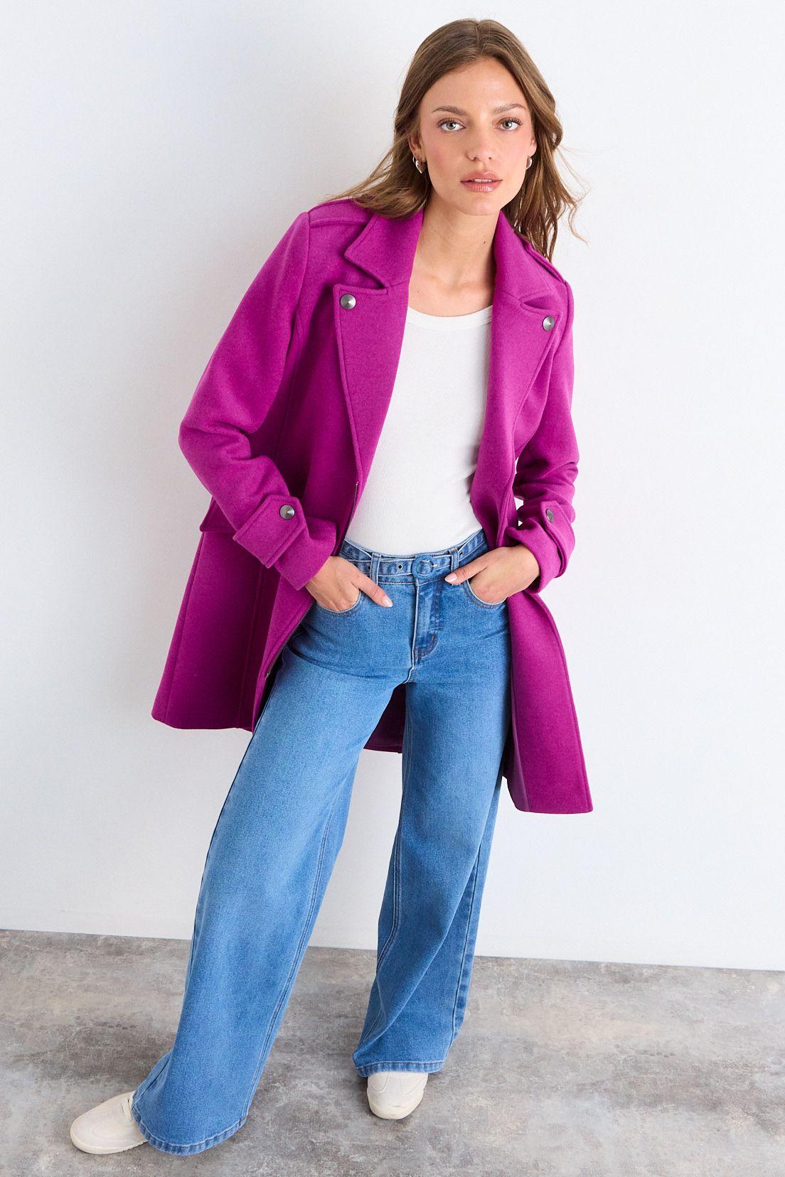 Chaqueton Liso Fucsia iO 17220126008116-4