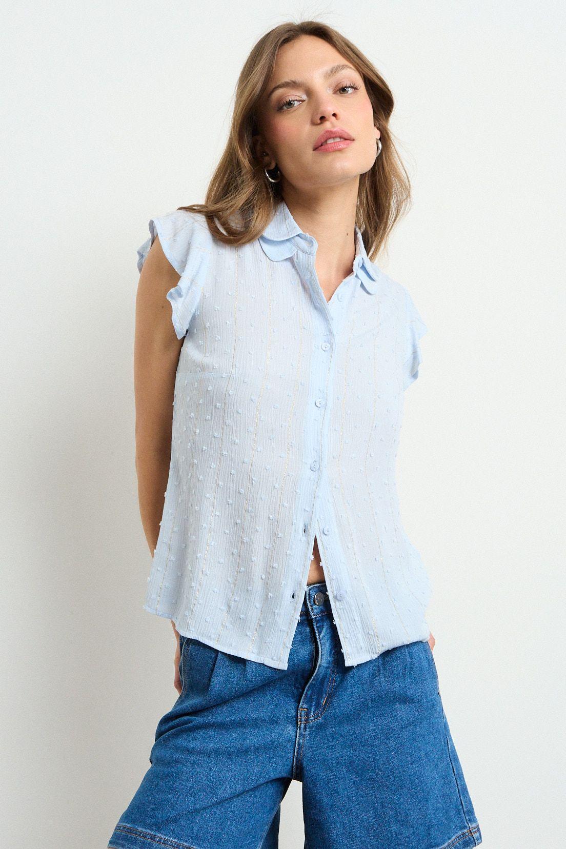 Blusa Lisa Celeste iO 14004225025110-1