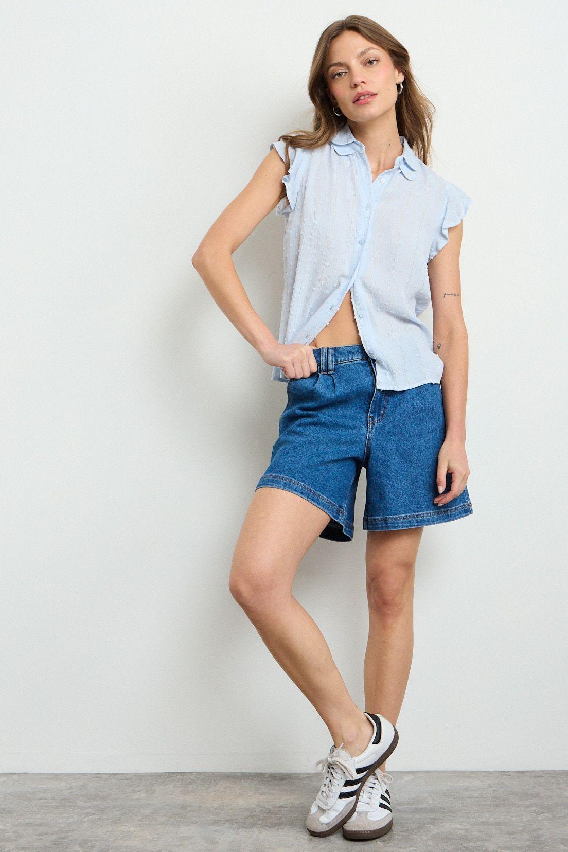 Blusa Lisa Celeste iO 14004225025110-3