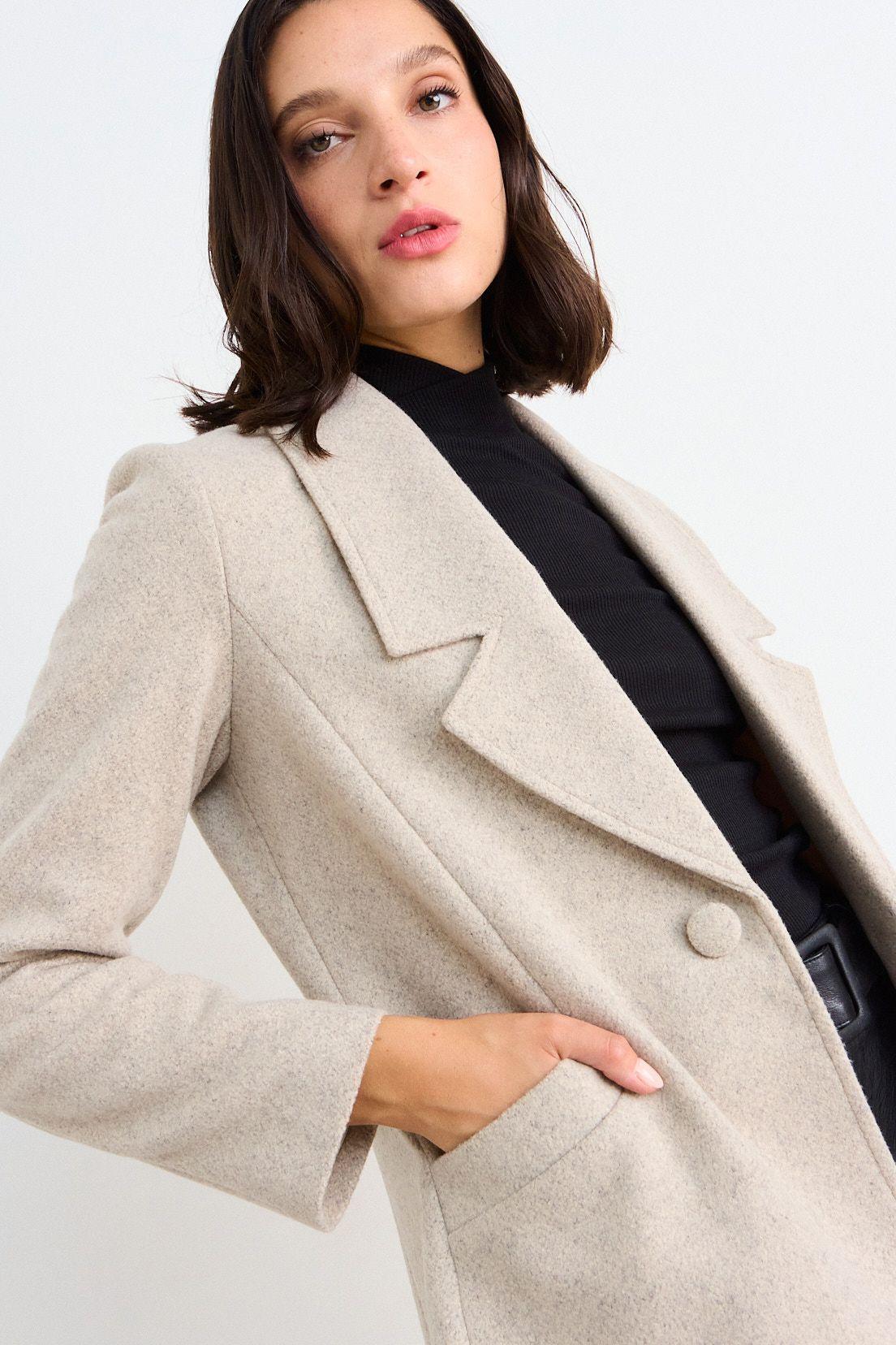 Chaqueton Liso Beige iO 17220126055106-0