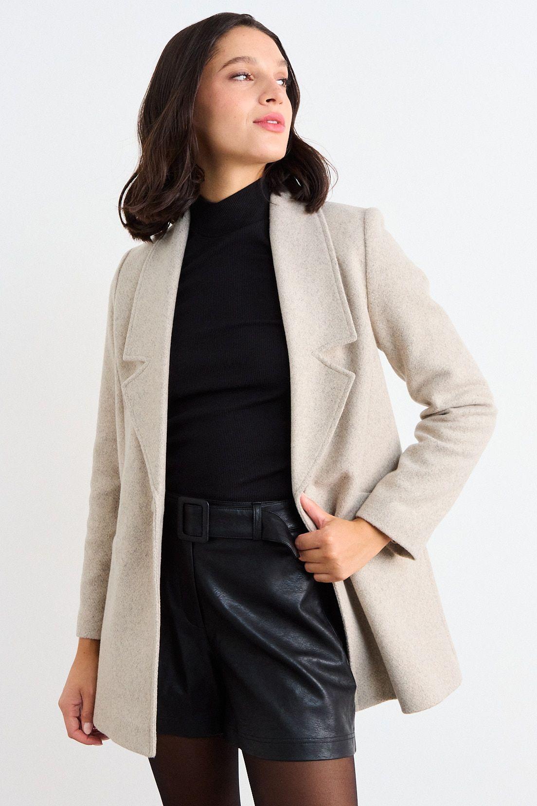 Chaqueton Liso Beige iO 17220126055106-1