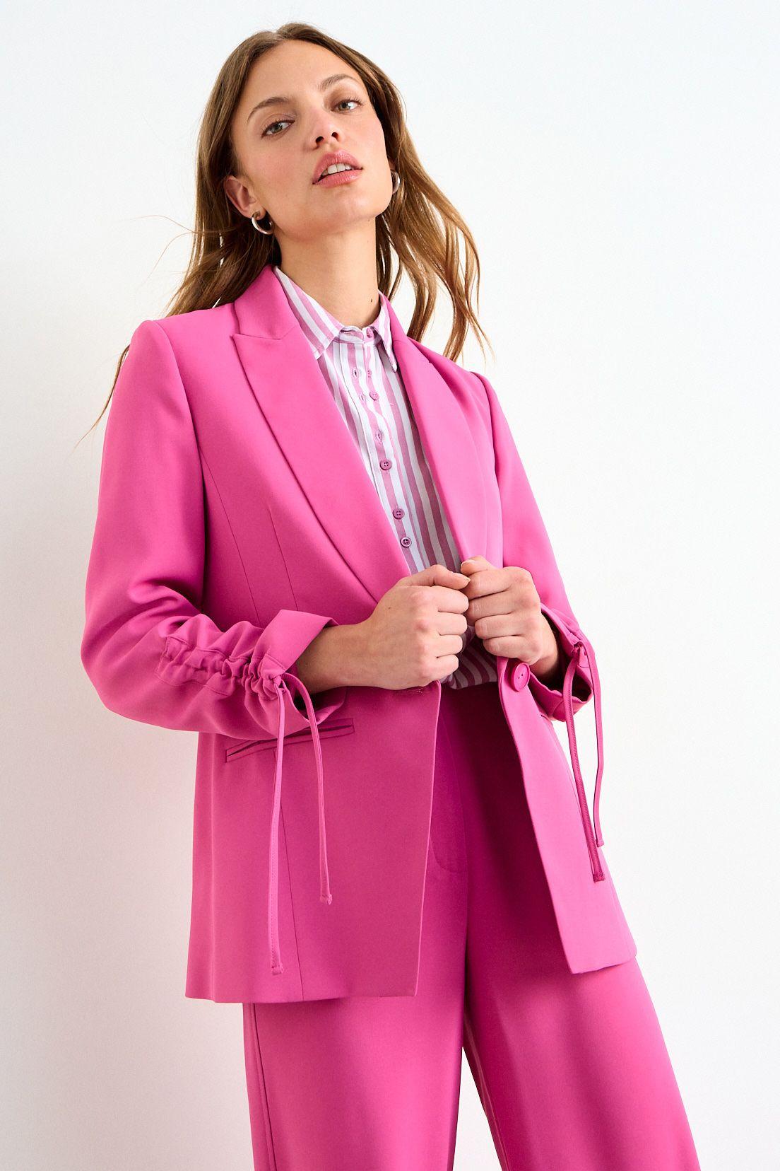 Blazer Liso Rosa iO 16020126007123-0