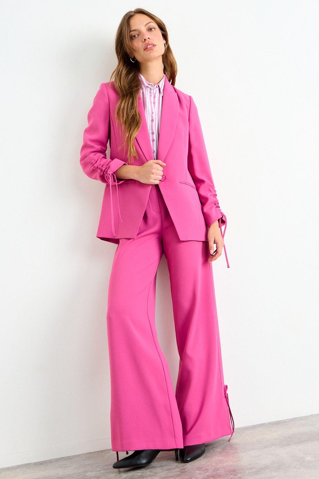Blazer Liso Rosa iO 16020126007123-3
