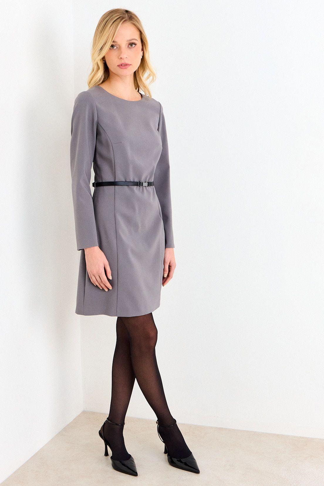 Vestido Formal Basico Gris Ash 13007126051113-3