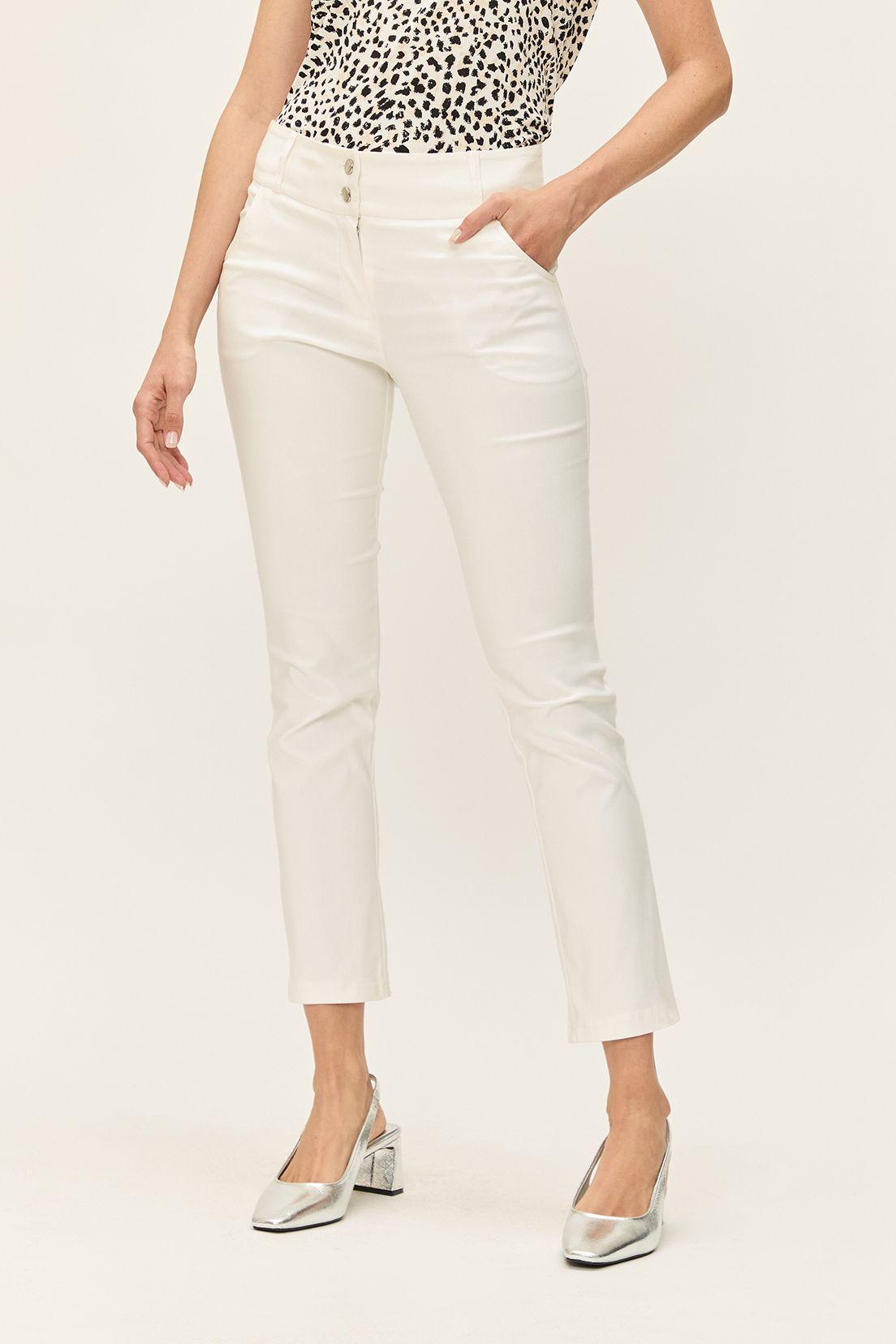 Pantalon Liso Recto Blanco Ash 11007224058105-1