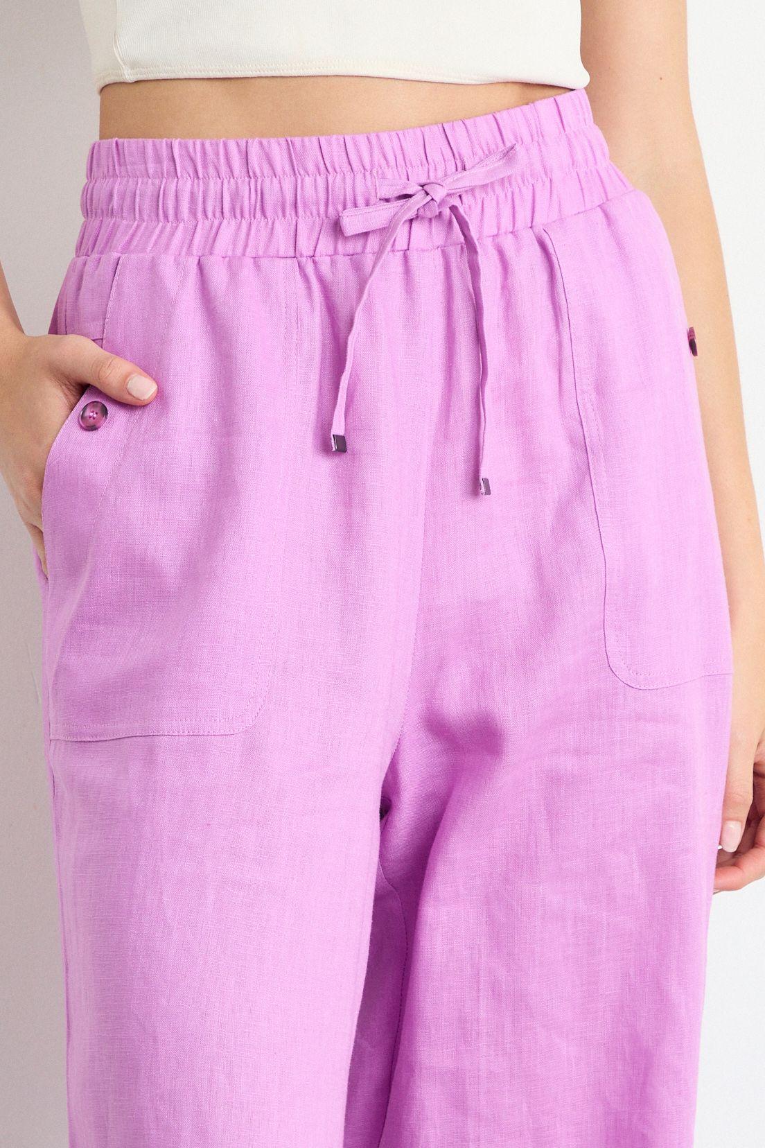 Pantalon Liso Morado iO 11020225024121-3