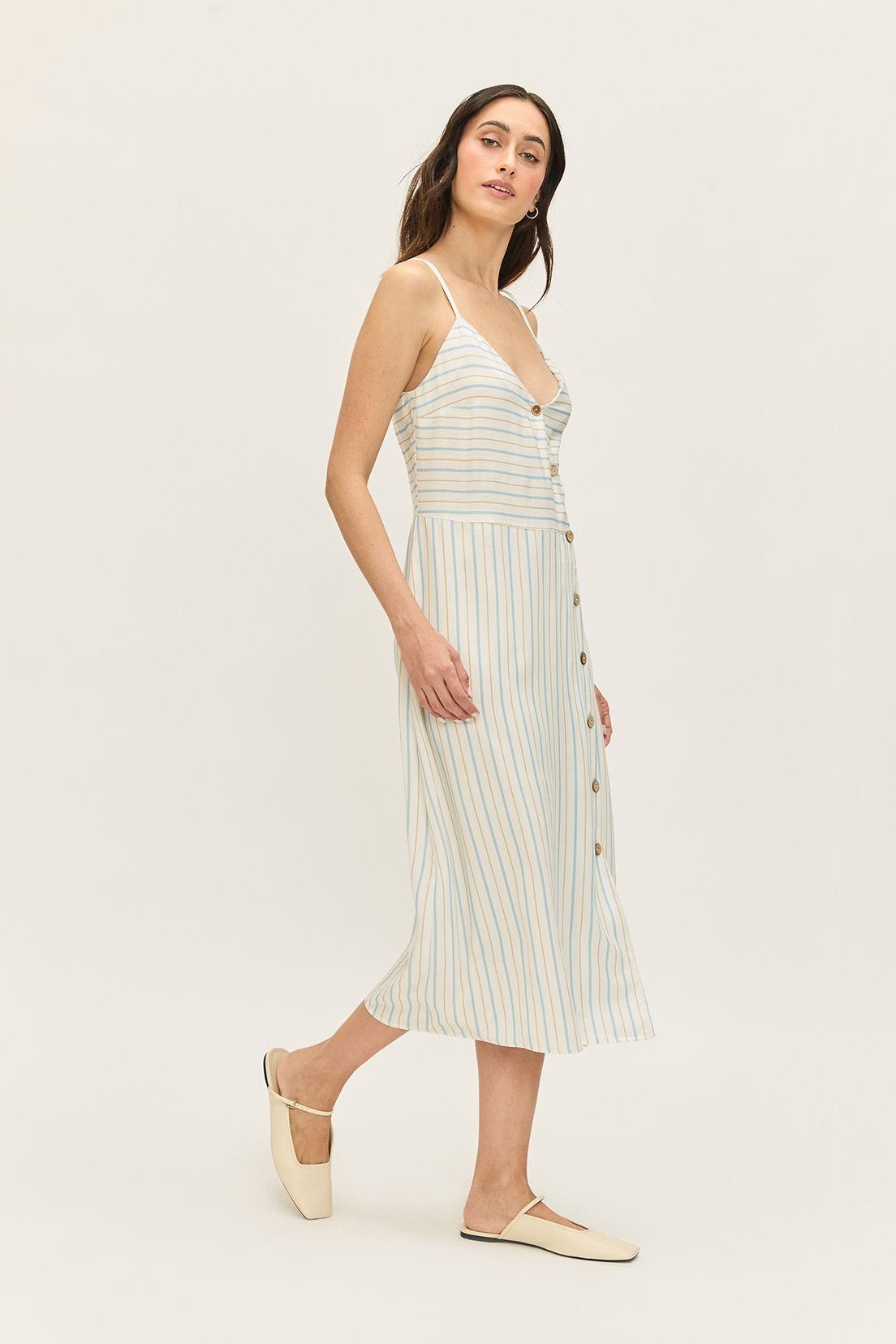 Vestido Largo Liso Crudo Ash 13404224001105-4