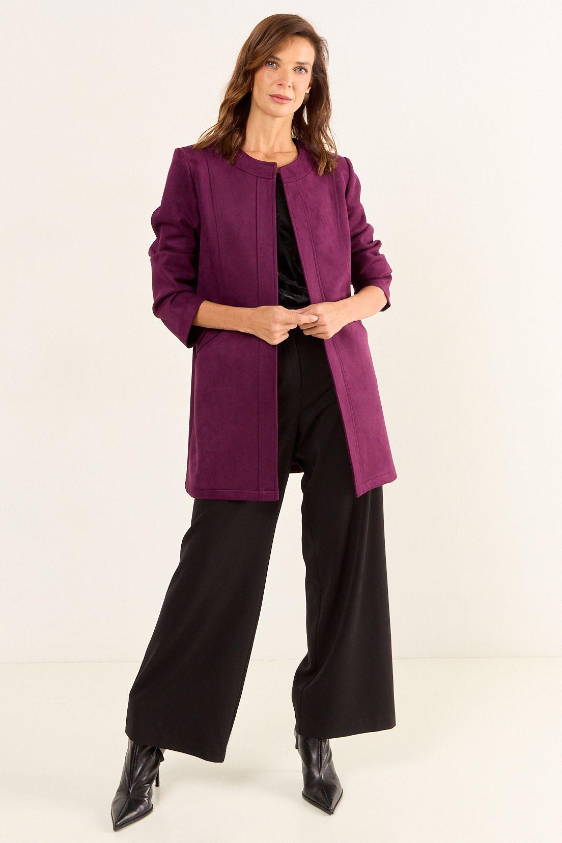 Trench Antelina Morado Ma Griffe 17402126053121-4