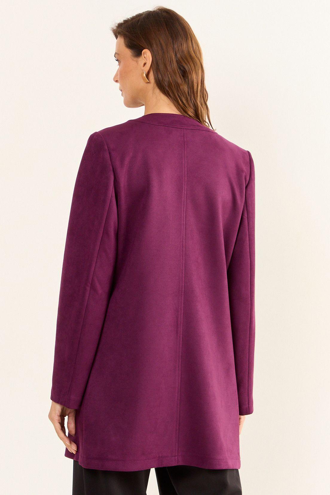 Trench Antelina Morado Ma Griffe 17402126053121-2