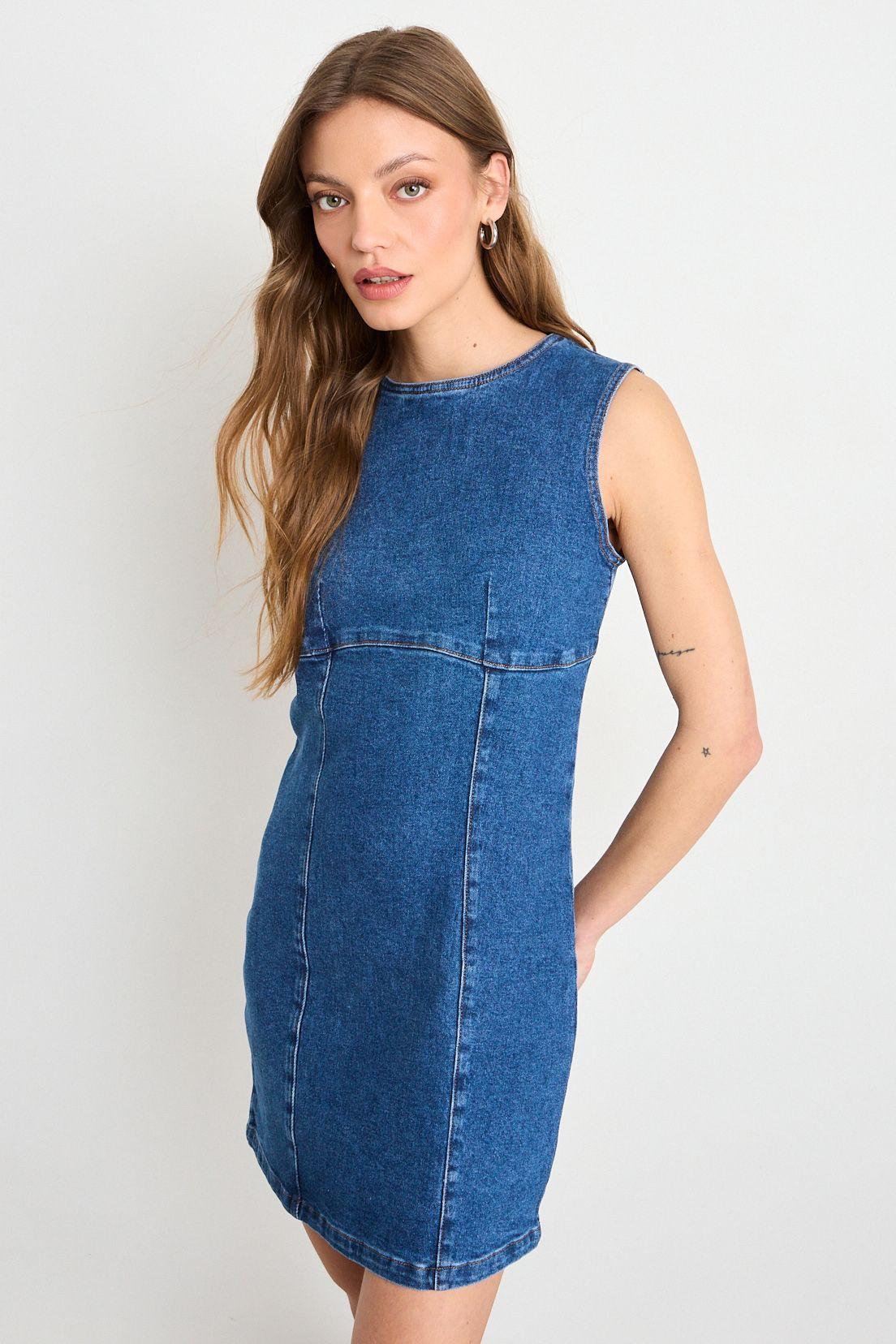 Vestido Corto Denim iO 13820225002104-3