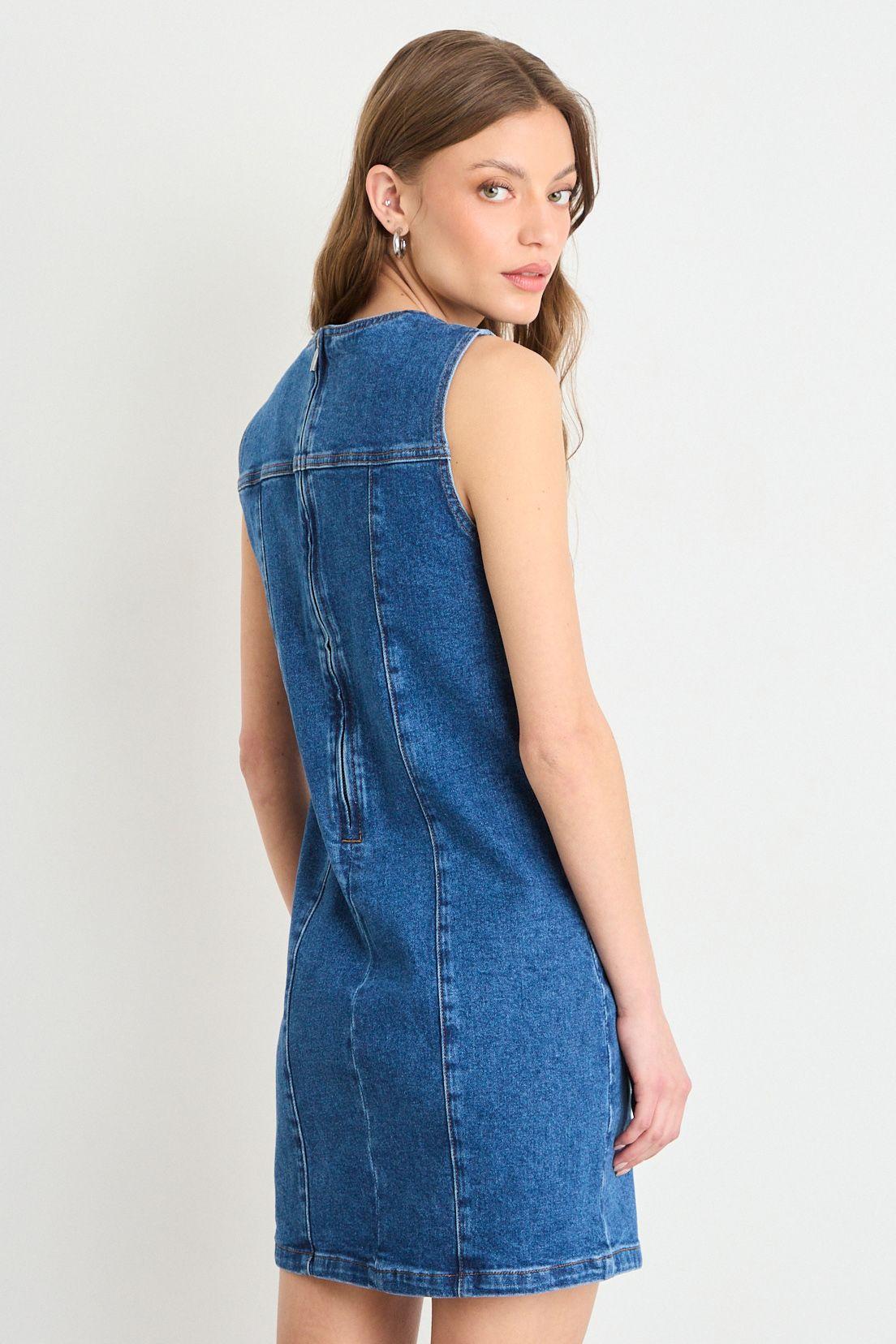 Vestido Corto Denim iO 13820225002104-4