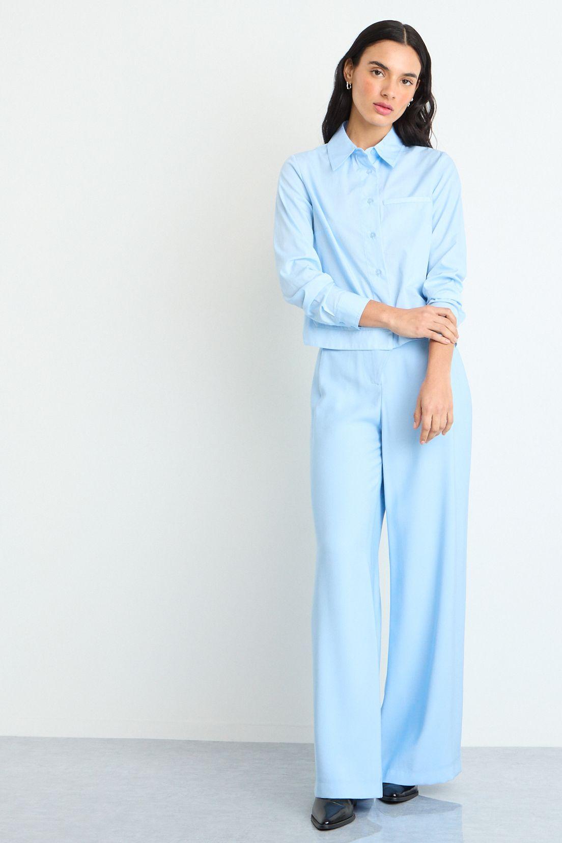 Blusas Manga Larga Celeste iO 14020225059110-4