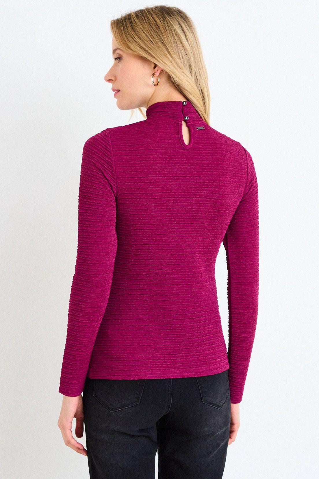 Polera De Cuello Alto Burdeos Ash 14207226051112-2