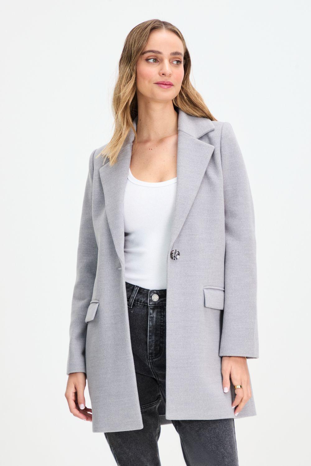 Chaqueton Liso Gris 17220125050113-0