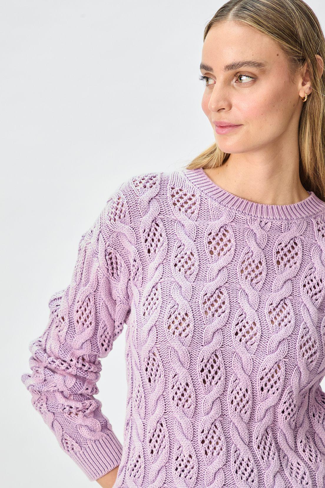 Sweater Liso Morado iO 18120125003121-0