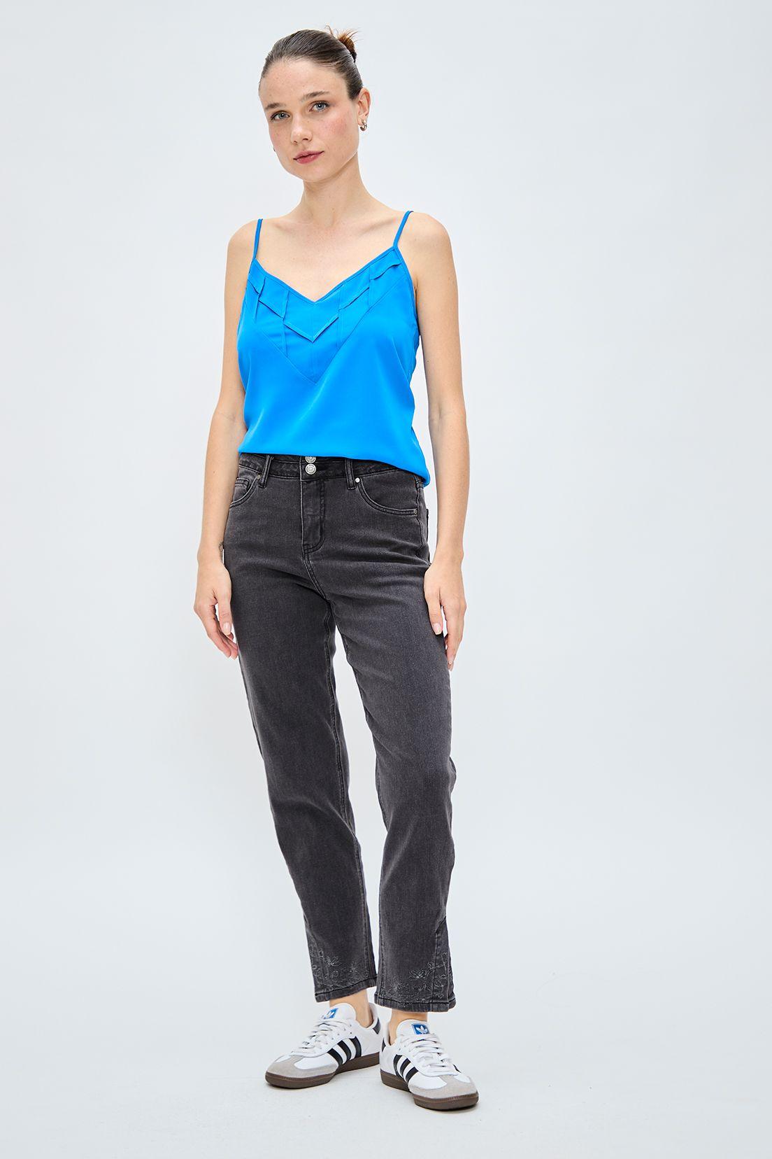 Jeans Liso Gris iO 11320224058163-0