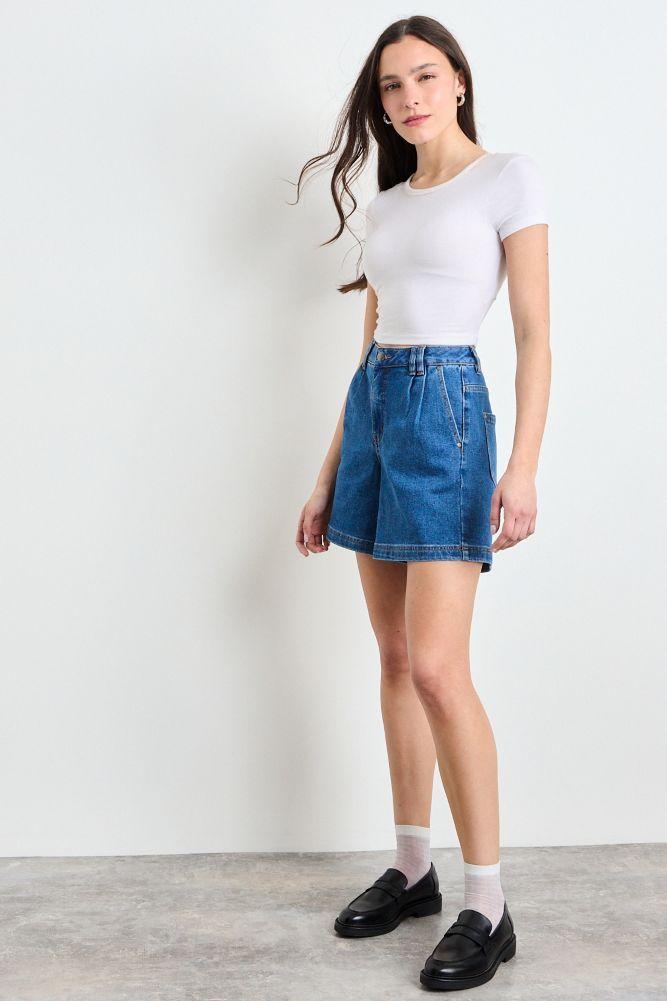 Short Mezclilla Celeste iO 11820225003110-4