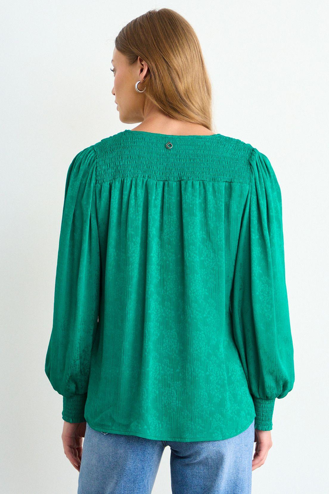 Blusa Lisa Verde Oliva iO 14020126007107-2