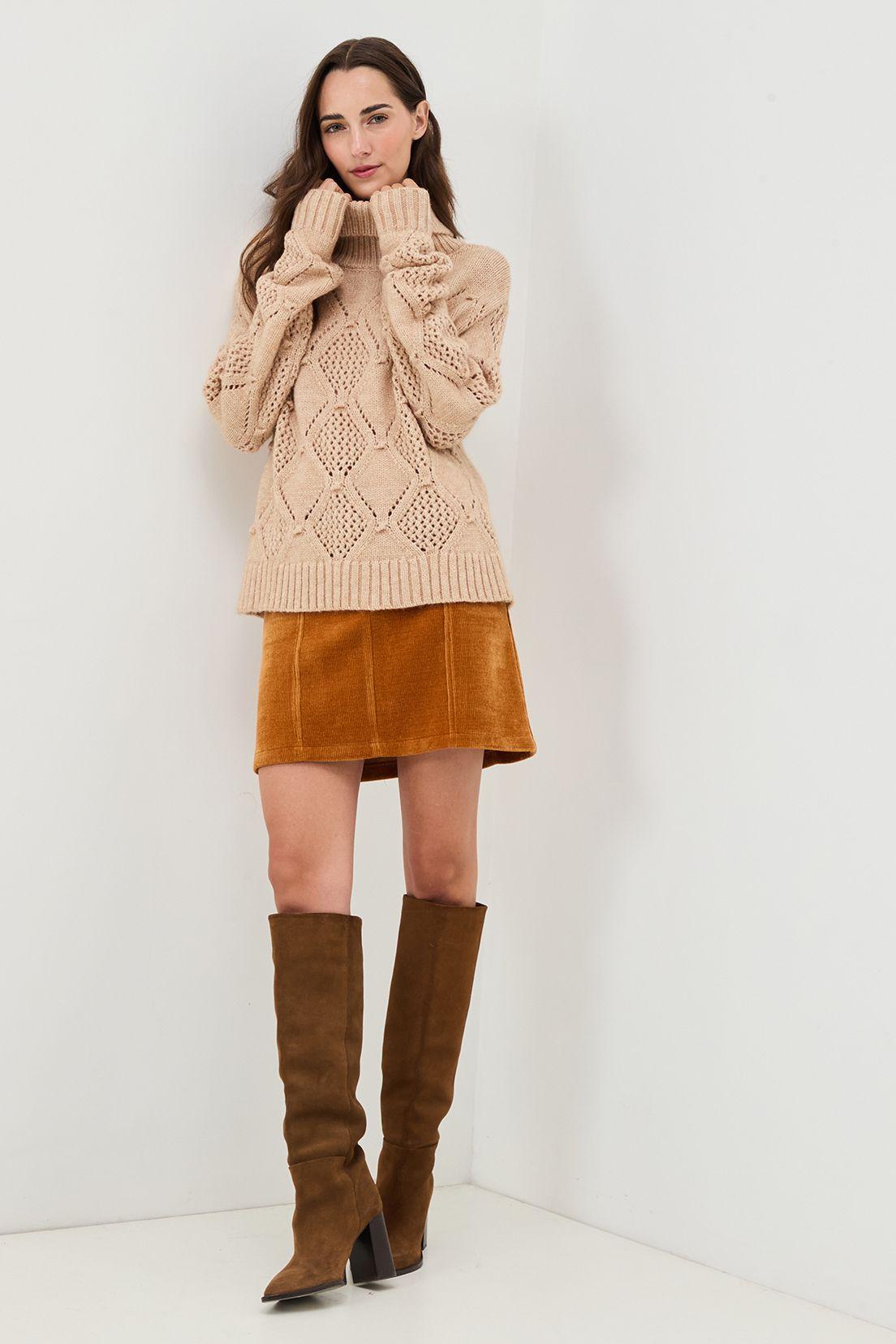 Sweater Liso Beige 18104125005106-3