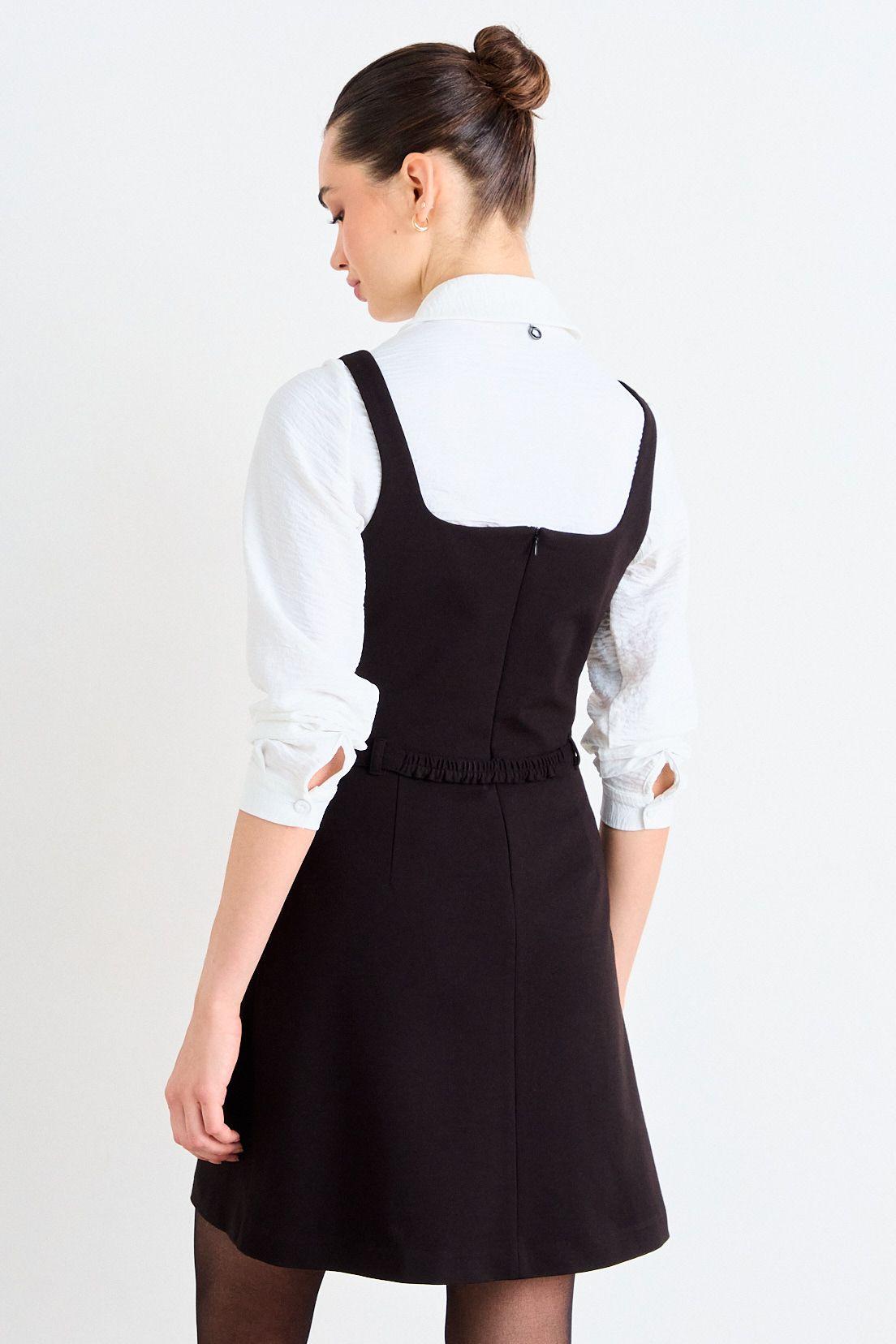 Vestido Liso Negro iO 13020126055102-2