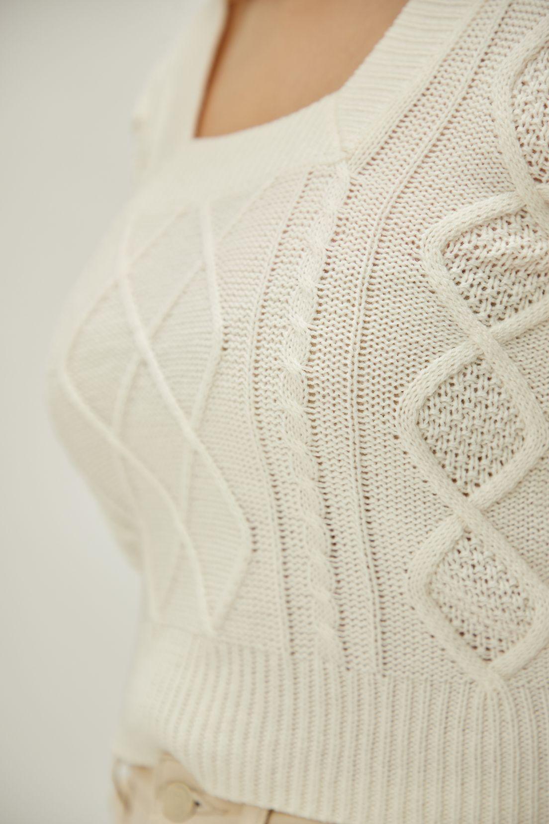Sweater Liso Blanco iO 18120224058105-1