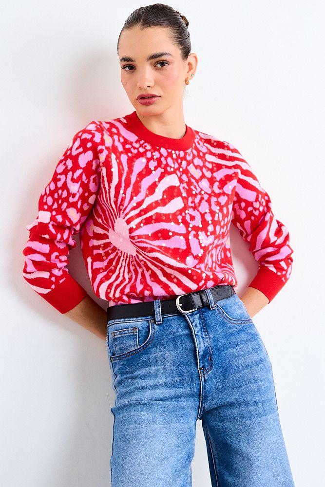 Sweater Fantasia Rojo iO 18720126003103-0