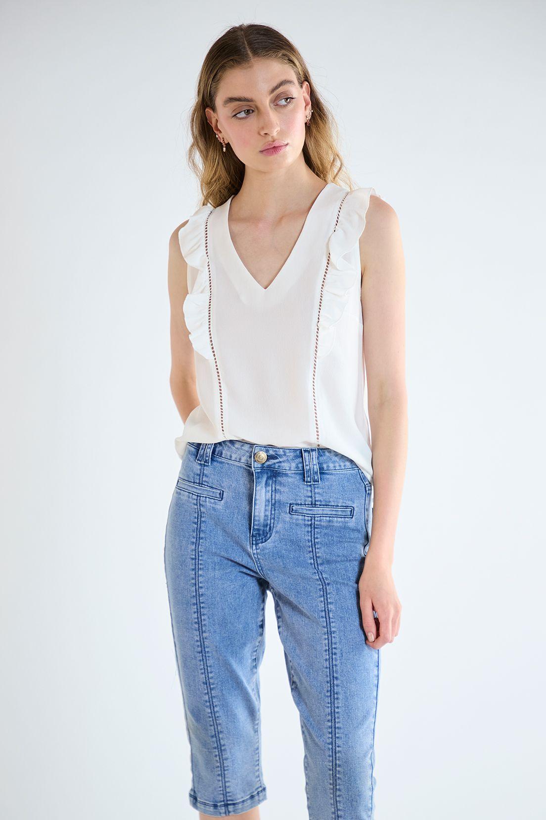 Blusa Lisa Crudo iO 14020125052105-0