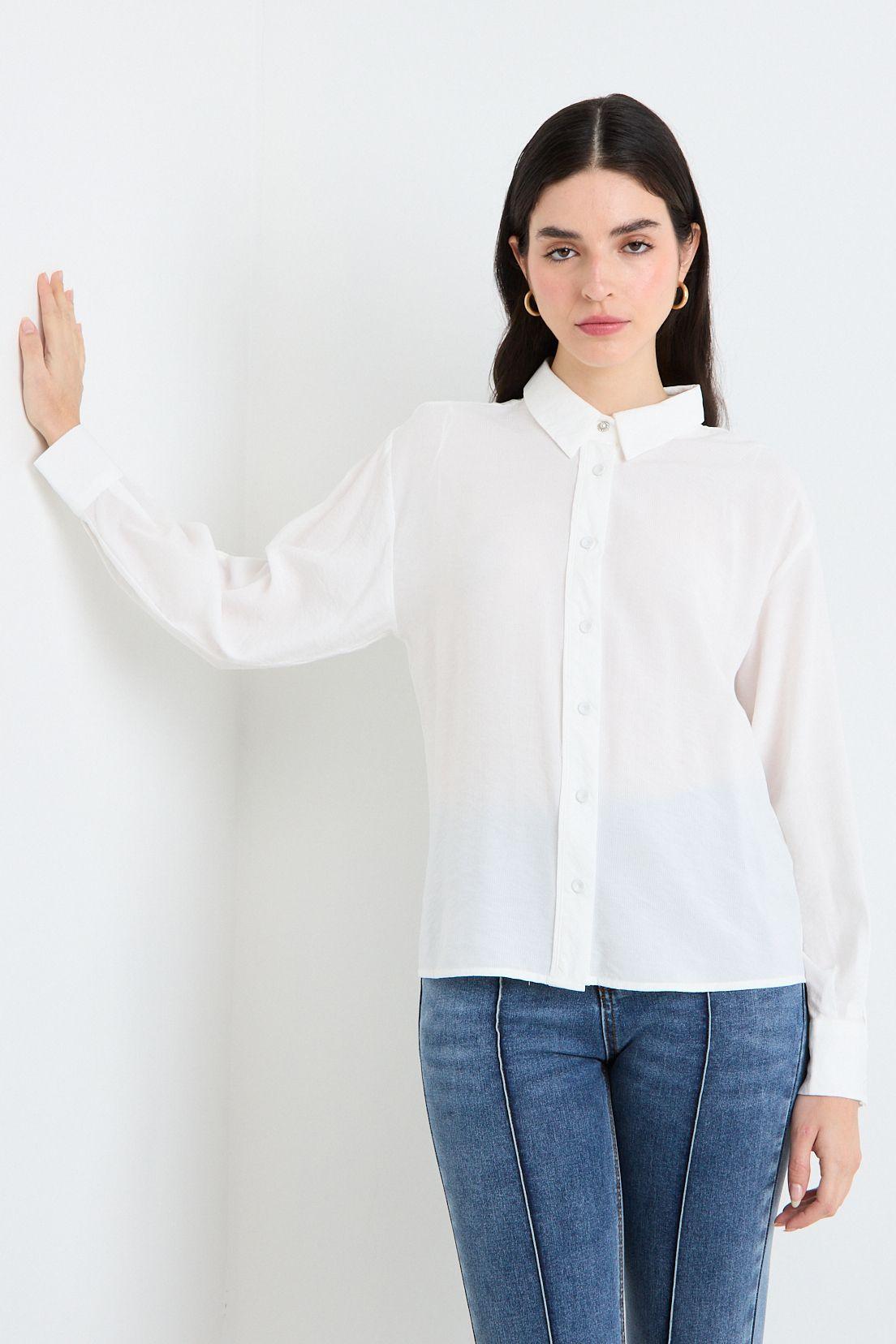Blusas Manga Larga Crudo Ash 14007225002105-0