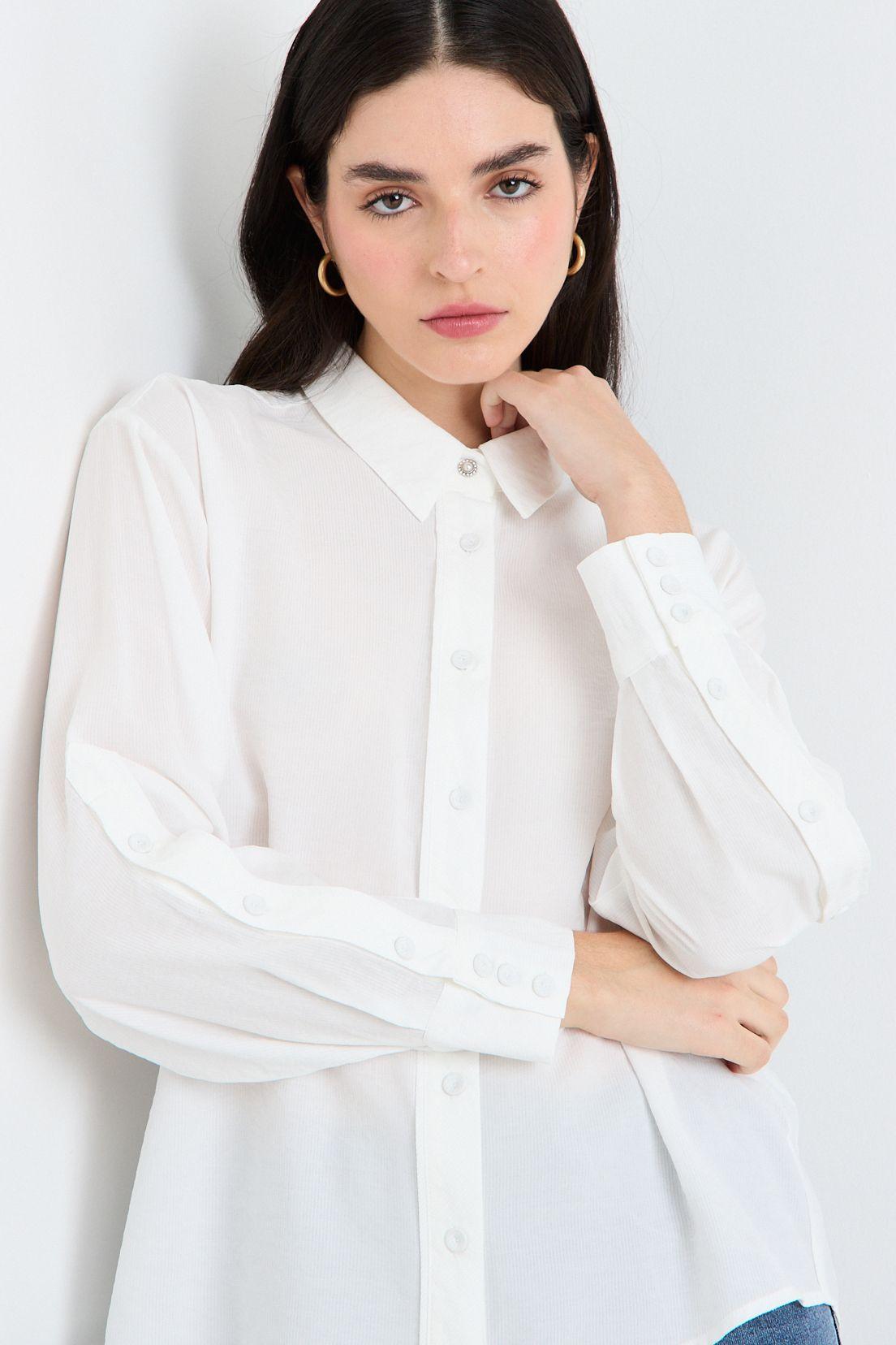 Blusas Manga Larga Crudo Ash 14007225002105-1