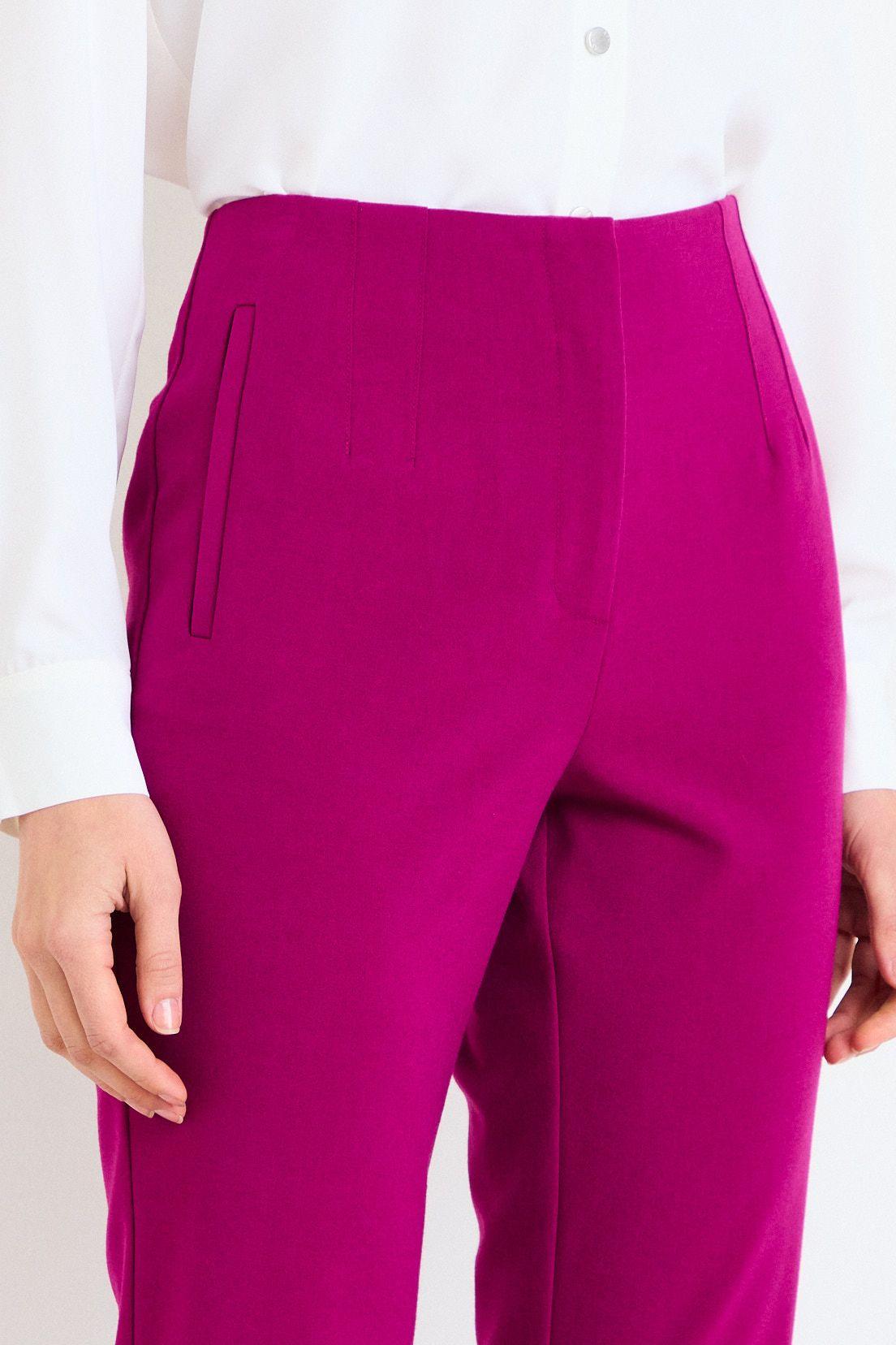 Pantalon Liso Recto Pretina Escondida Fucsia Ash 11007226052112-2