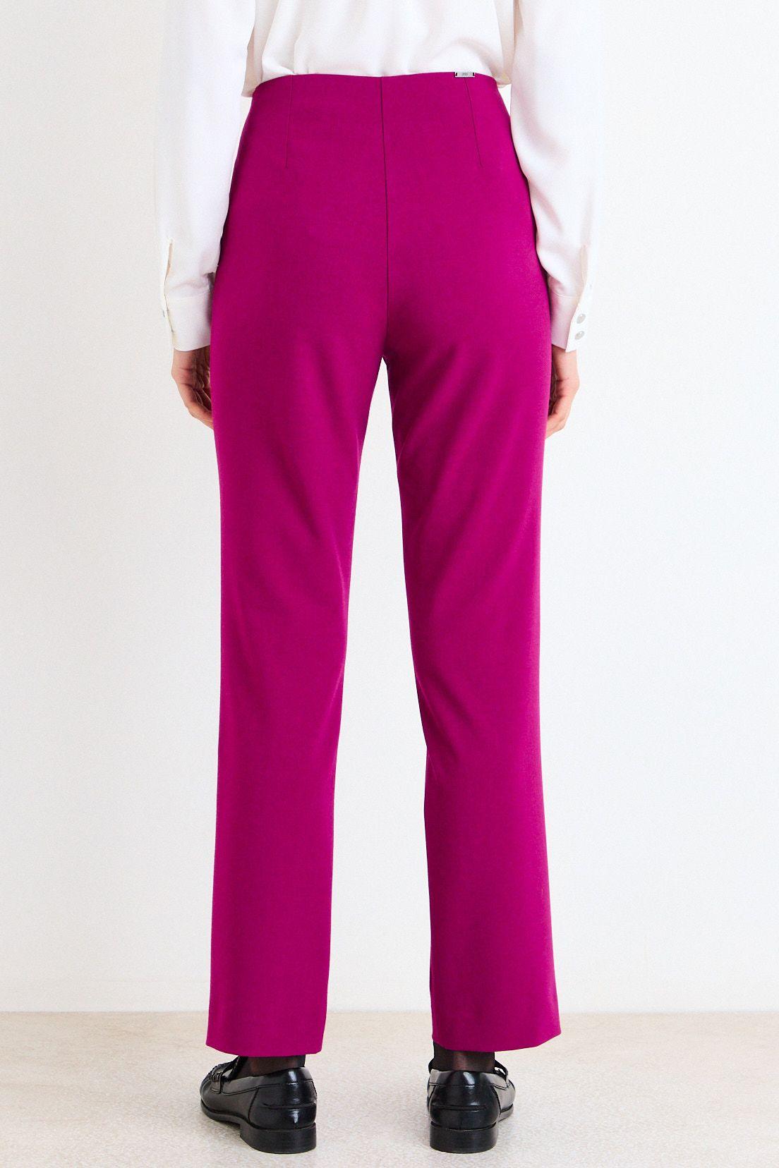 Pantalon Liso Recto Pretina Escondida Fucsia Ash 11007226052112-3