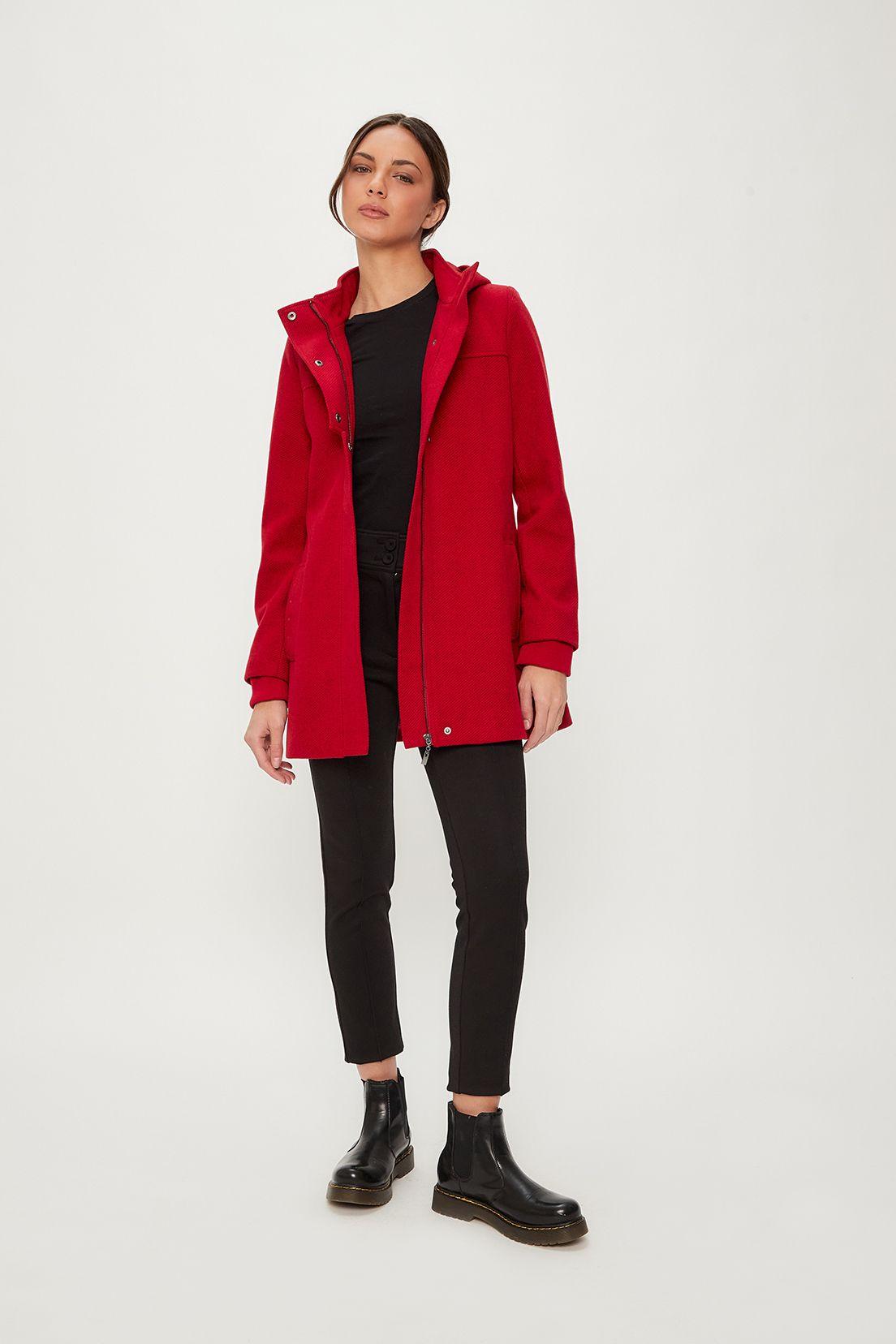 Chaqueton Liso Rojo iO 17220124005103-0