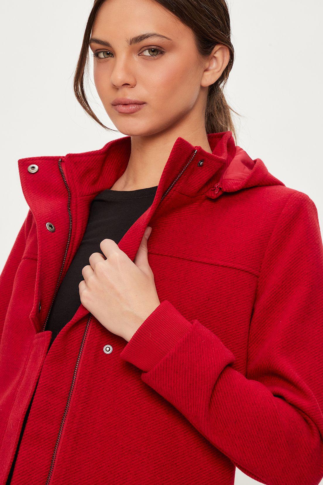 Chaqueton Liso Rojo iO 17220124005103-1