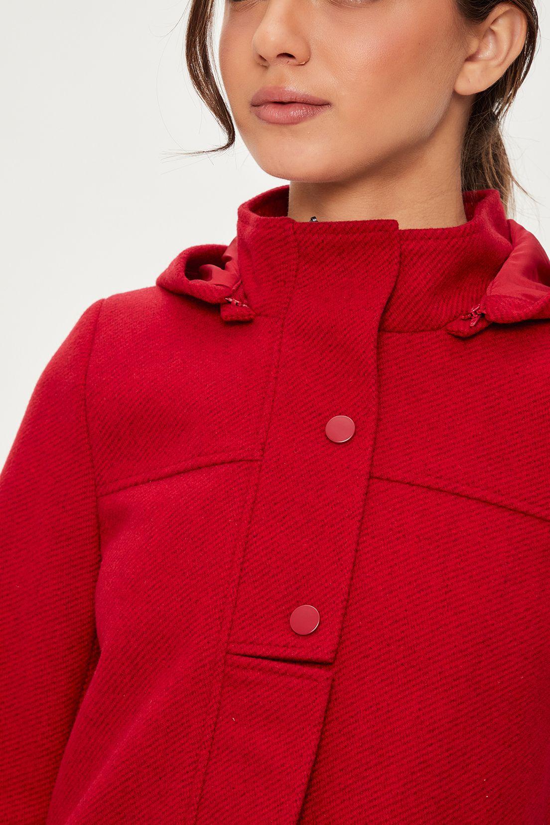Chaqueton Liso Rojo iO 17220124005103-6